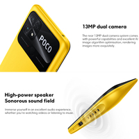 Wersja globalna POCO C40 3GB 32GB / 4GB 64GB Smartphone 6.71 "wyświetlacz DotDrop 6000mAh bateria 13MP podwójny aparat Octa Core CPU 5